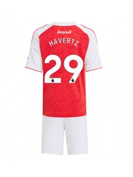 Arsenal Kai Havertz #29 Replika Hemmakläder Barn 2025-26 Kortärmad (+ byxor)